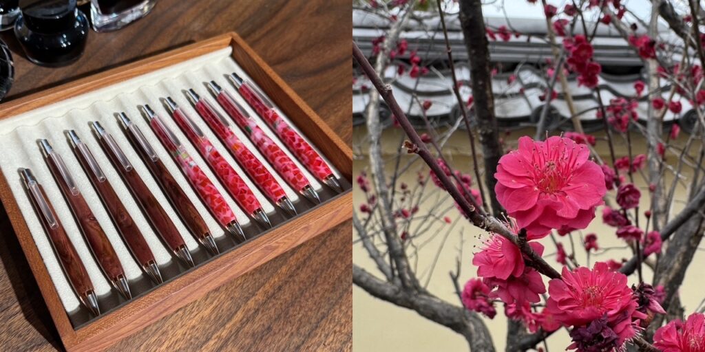 四季をペンにのせて｜朱椿粋の季節限定ペンと木へのこだわり | 匠衆 